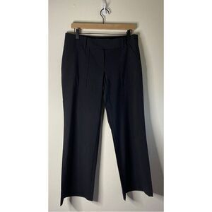 Trina Turk Black Straight Leg Dress Pants Size 4